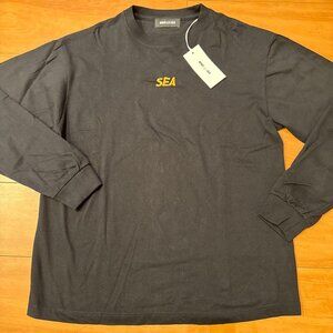 [WIND AND SEA]OG SMALL SEA logo L/S TEE